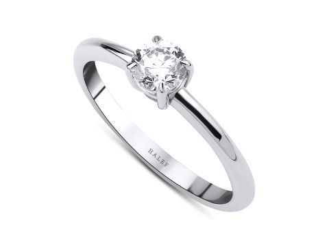 0.50 Carat Solitaire Diamond Ring