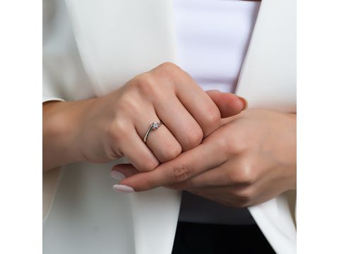 0.10 Carat Solitaire Diamond Ring