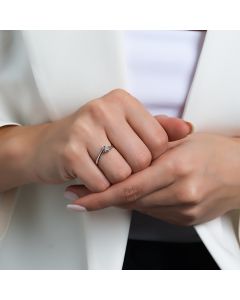 0.10 Carat Solitaire Diamond Ring