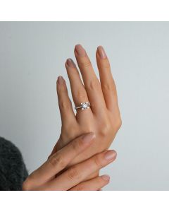 1.00 Carat Solitaire Diamond Ring