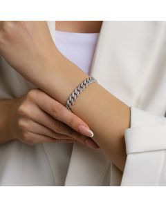 5.30 Carat Cuban Diamond Bracelet