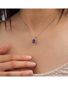 2.68 Carat Colored Diamond Pendant