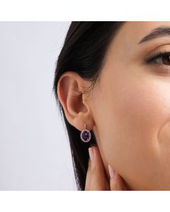 2.38 Carat Colored Diamond Earring