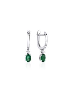 0.71 Carat Colored Diamond Earring